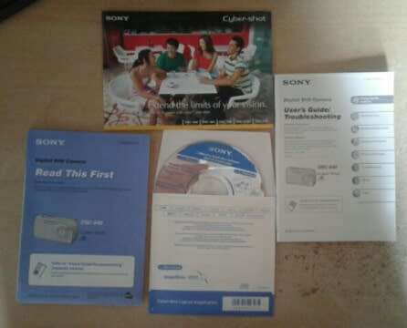 Sony Cybershot Digital Camera DSC-S40
