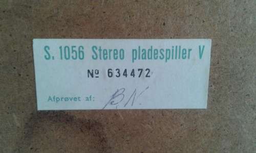 Bang and Olufsen Type 609 V Record Player