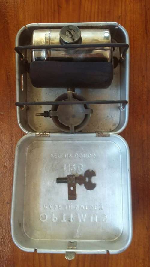 Vintage Camping or Hunters Optimus No 8 Stove - Made in Sweden