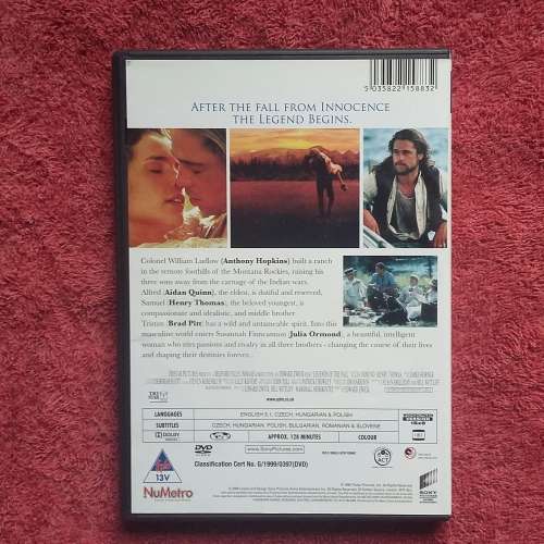 Legends of the Fall Dvd Deluxe Edition