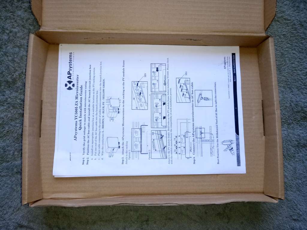 APSystems Micro Inverters 230V 500W 50HZ Model YC500i