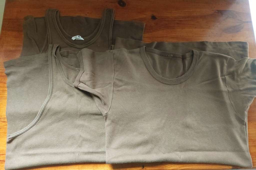 Sadf Vests x 2 plus 1 x T Shirt 1970s