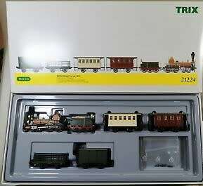 Crazy R1 Start Auction!  Trix 21224 Wurttemberg Train Set