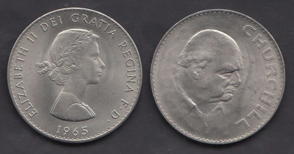 Crazy R1 Start! Great Britain, Winston Churchill, Crown of 1965