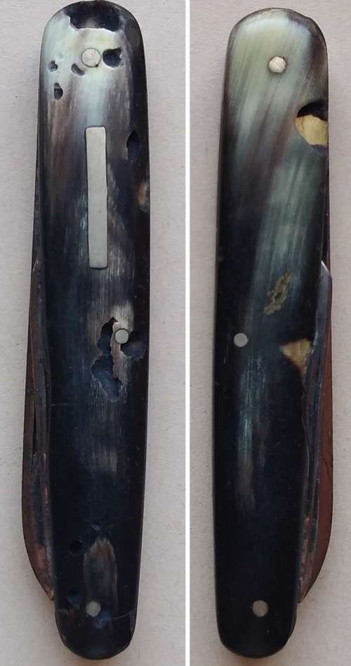 Crazy R1 Start Auction!  Vintage William Rodgers `I Cut My Way` Sheffield pocketknife