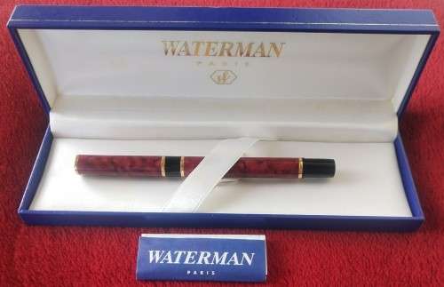 Crazy R1 Start Auction!  Waterman preface brown lacquer ballpoint pen