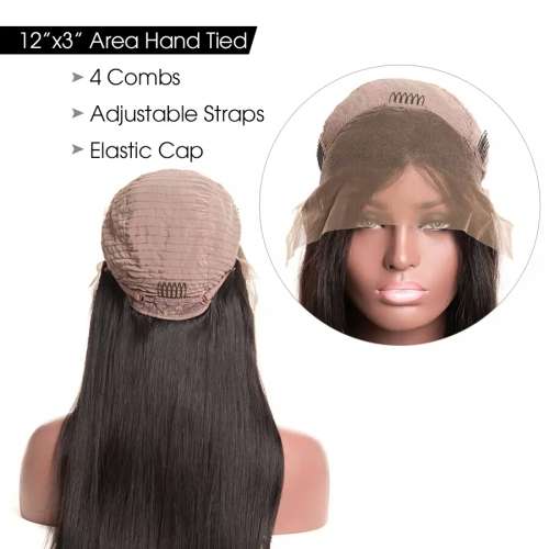 20" Lace Frontal Brazillian Human Hair Wig