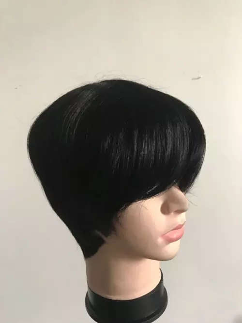 Short bob cut 100% Human hair wig
