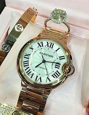 Ladies Cartier watches now on sale. Including watch box