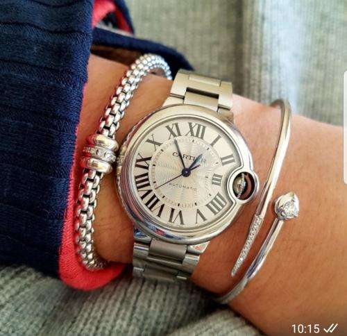 Ladies Cartier watches now on sale. Including watch box