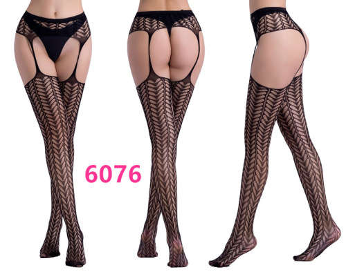 Quality Fishnet Suspenders Stockings (code 6076)