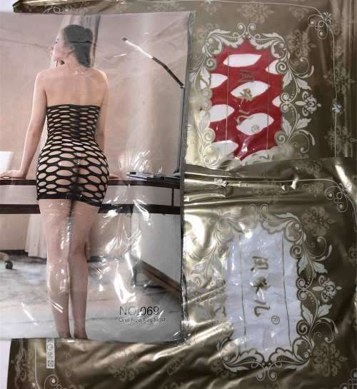 Sexy Mesh Style Sheath Dress