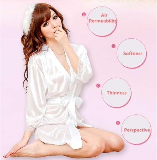 Lace Bathrobe/Nighty