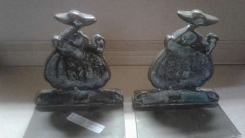 Brass Bookends (pair)