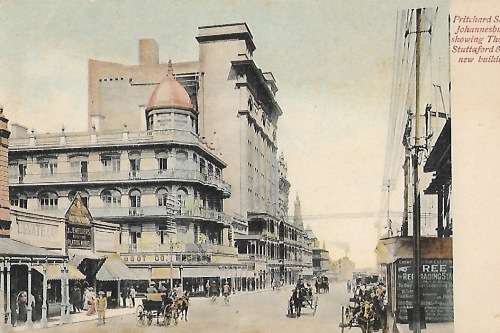 collection of Four  Johannesburg Postcards