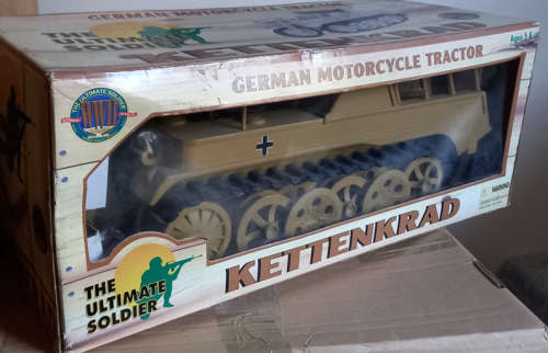 1:6 Kettenkrad Scale Model with box - GI Joe Action Man size