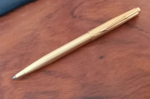 Gold Plated Parker Clutch Pencil. Made in France.