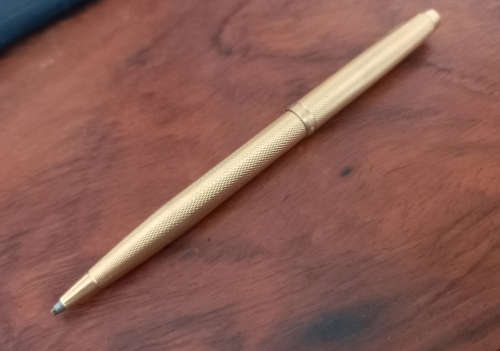 Gold Plated Parker Clutch Pencil. Made in France.