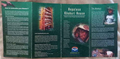 Officers Kukri with Silver Filigree sheath