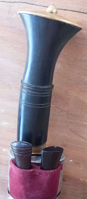 Officers Kukri with Silver Filigree sheath