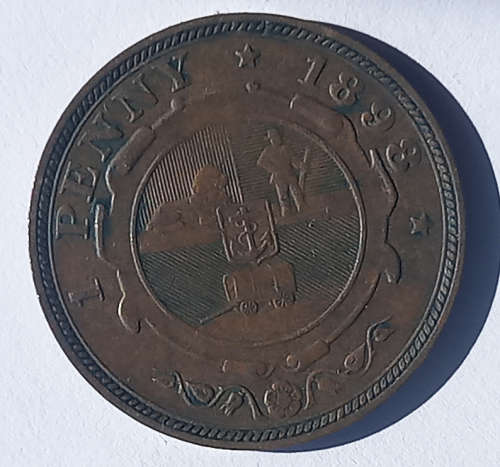 ZAR 1 Penny 1898