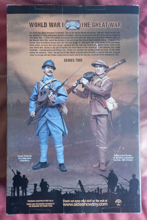 World War One French Infantryman 1:6 scale Sideshow Collectible