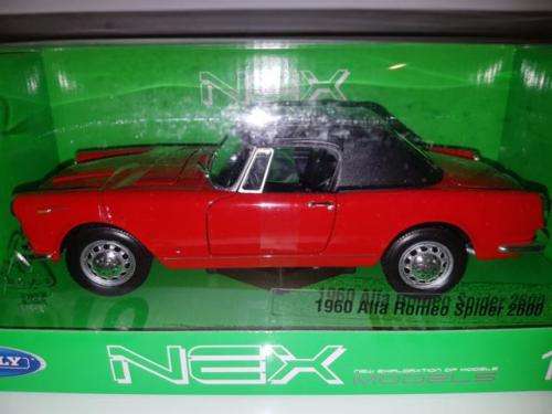 Alfa Romeo  2600 Touring Spider With Closed Soft Top