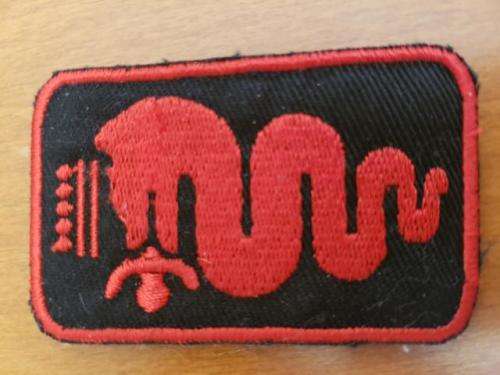 ALFA ROMEO RED SERPANT CLOTH JACKET OR SHIRT BADGE * FREE SHIPPING IN SA *