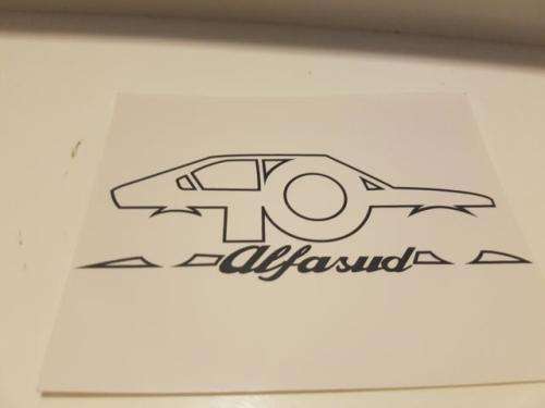 ALFA ROMEO ALFA SUD 40 ANNIVERSARY DECAL