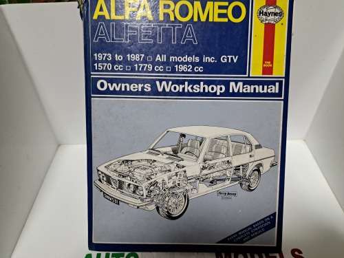 ALFA ROMEO ALFETTA OWNERS WORKSHOP MANUAL