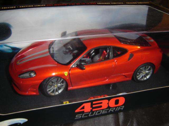 Hot Wheels Elite Ferrari F430 Coupe 1:18 scale die cast