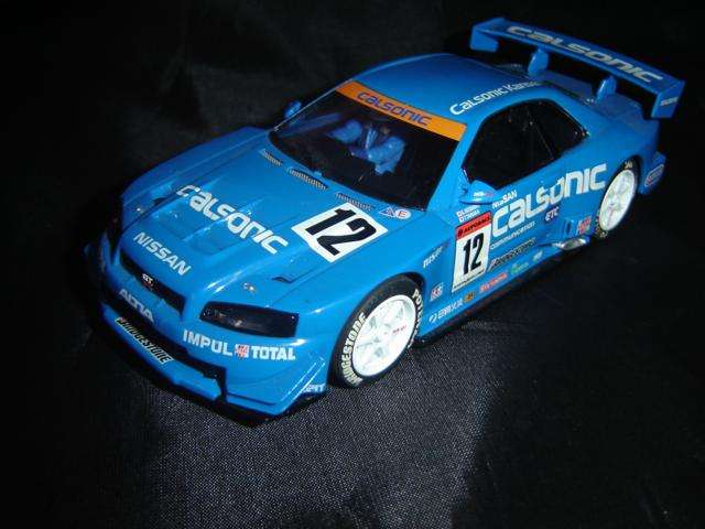 scalextric nissan skyline gtiR slot car
