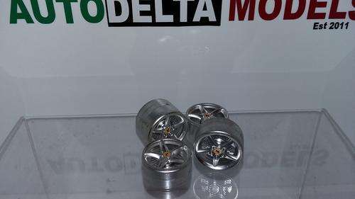 PARTS - RIM SET 4 RIMS - FERRARI * FREE SHIPPING SA *