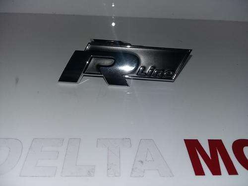 VOLKSWAGEN R FRONT GRILL BADGE * FREE SHIPPING IN SA *