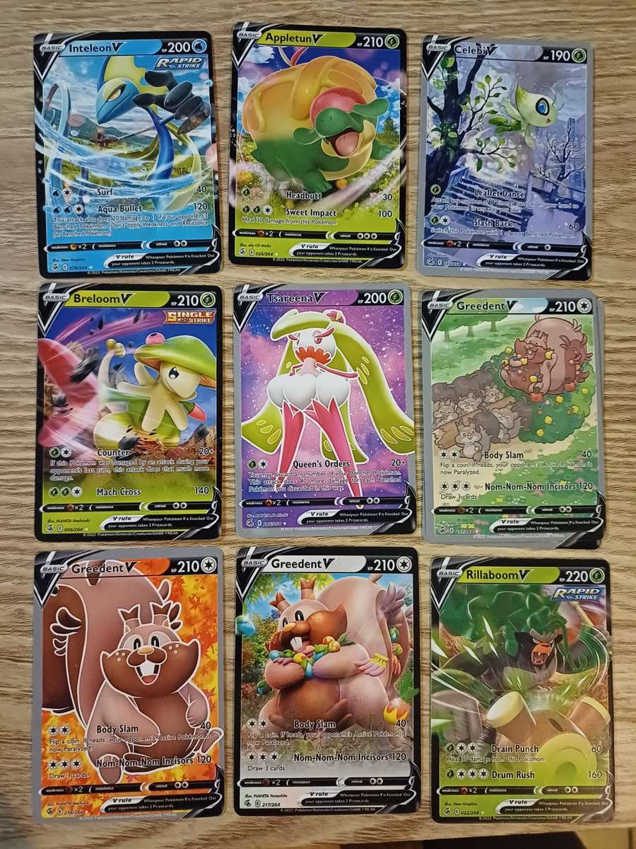 POKEMON Trading Cards (Price per card)
