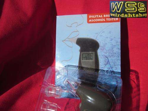 Digital breathalyser