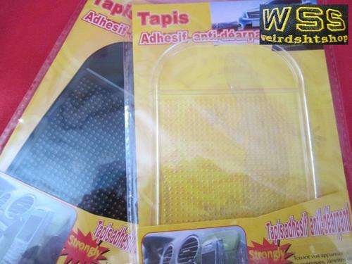 Non slip silicone dashboard mat - for cellphones