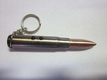 Laser pointer - Bullet (on key ring chain)