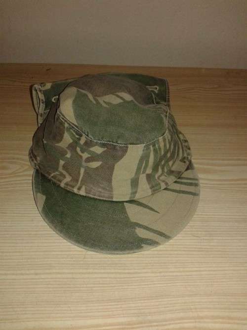 Rhodesian camo bush flap cap