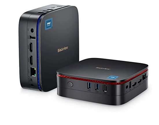 Late ENTRY Blackview MP60 Mini PC, 8GB+256GB, Windows 11 Pro Intel Jasper Lake N5095 up to 2.9GHz