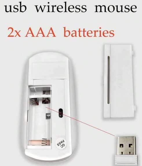 Ultra-slim Wireless Mouse For PC, Computer Mouse