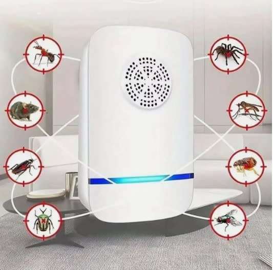 Ultrasonic Insect & Pest Repellent Device, Anti-mosquito, Anti-rodent, Anti-cockroach, Smart Rat & M