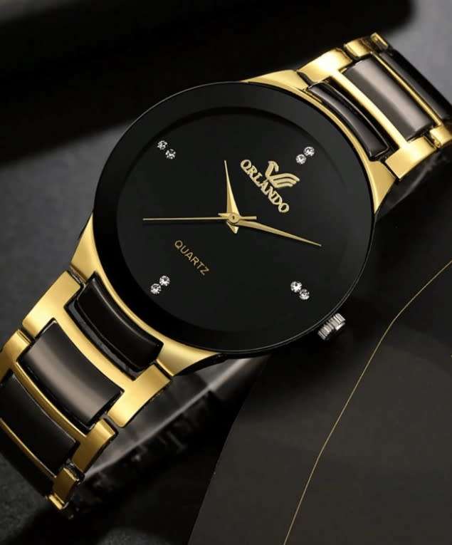 Men`s Simple Quartz Watch With Nail Scale, Fashionable Business Elegant England Style Stainless