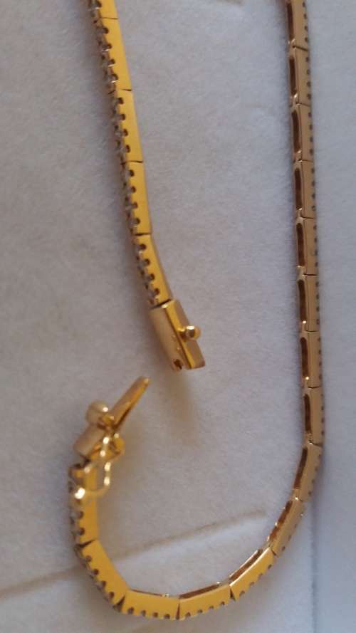 2.08ct Certified Diamond tennis Bracelet