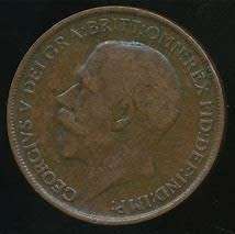 1912 One Penny very good condition