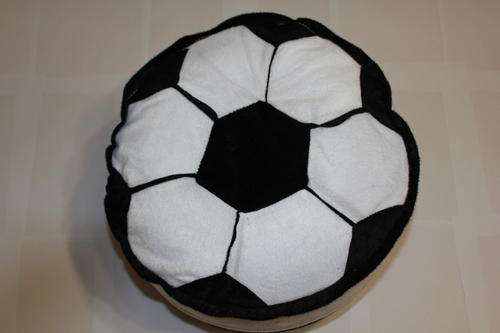 Inflatable Ottoman Stool -**Soccer Ball**