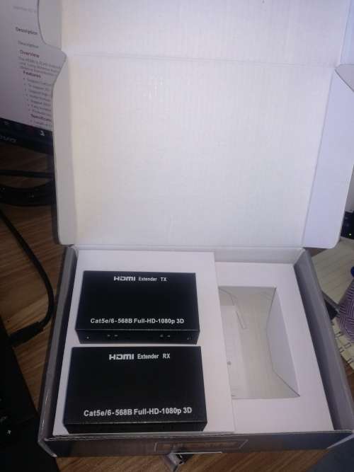 Converter HDMI Extender Cat5e/Cat6 60m Suppot 3D