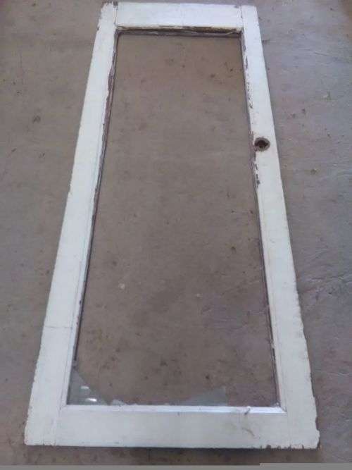 OLD WOODEN PANEL DOOR