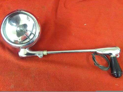 VINTAGE 50'S OR 60'S UNITY MANUFACTURING USA H1 IN CAR ADJUSTABLE SEARCH LIGHT
