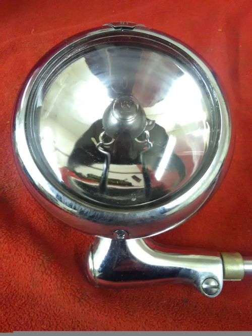 VINTAGE 50'S OR 60'S UNITY MANUFACTURING USA H1 IN CAR ADJUSTABLE SEARCH LIGHT
